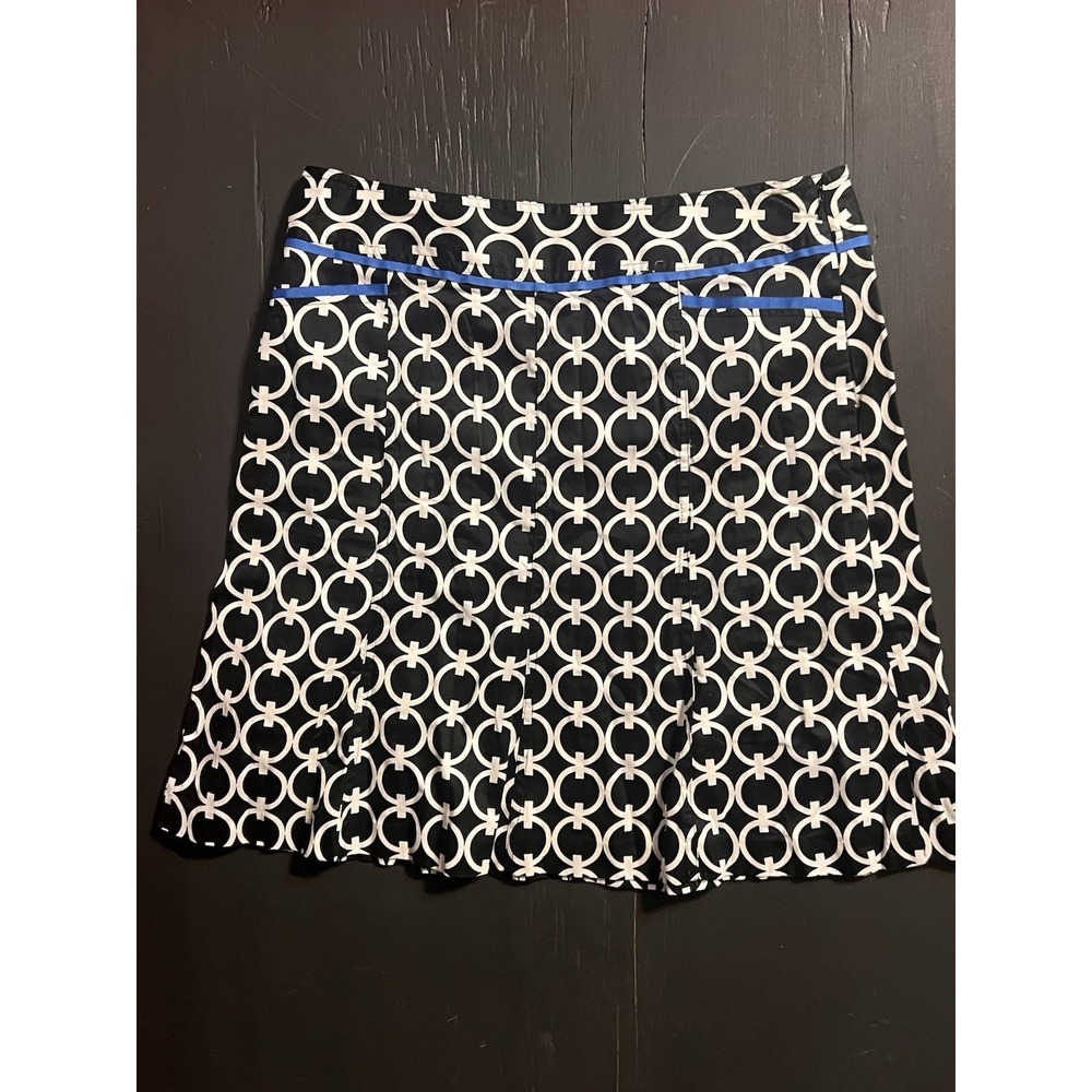ECU Vintage Willi Smith Black and White Women's Skirt sz‎ 10